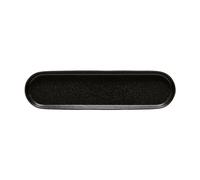 Grand plateau ovale Costa Nova Brisa (x6) Noir 35,4x9,6x2,6 cm