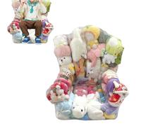 Grand pouf pour les peluches et les jouets
