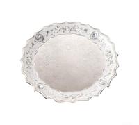 Grand pour plateau Métallique Rond ou 30cm Grand pour plateau(White)