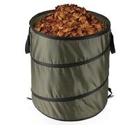 Grand sac à déchets de jardin pliable en tissu Oxford robuste avec poignées pour les déchets, jouets, etc., sac de jardin pour le rangement, le jardinage, récipient réutilisable pour l'entretien de la