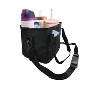 Grand sac bandoulière pour gourde Grande capacité, bandoulière isolée | Sac à gobelet avec sangle d'épaule réglable Idéal Pour Sports Randonnée Activités En Plein Air Gym Et