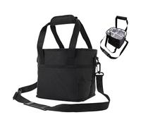 Grand sac bandoulière pour gourde Pochette bandoulière grande capacité | Sac à gobelet avec sangle d'épaule réglable Idéal Pour Sports Randonnée Activités En Plein Air Gym Et