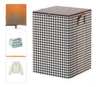 Grand sac de rangement pliable pour vêtements, armoire | Housse de couette respirante non tissée et housse de rangement sous le lit pour le déplacement et le voyage