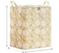 Grand sac de rangement pliable pour vêtements, armoire | Housse de couette respirante non tissée et housse de rangement sous le lit pour le déplacement et le voyage