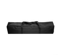 Grand sac de rangement pour parasol de plage avec bretelles en tissu Oxford noir 140 cm de long (150 x 20 x 20 cm)