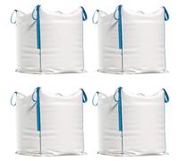 Grand sac - Sacs pour déchets de construction, bois, déchets de jardin, sable - 90x90x90 cm, 1000 kg (4)