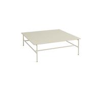 HAY Table basse Rebar 100x104x33 cm Beige marble-alabaster