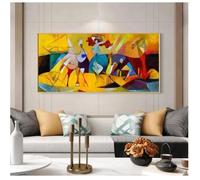 Grand tableau mural abstrait moderne sans cadre, impression d'art mural Picasso, célèbre peinture sur toile,100x200cm,sans cadre