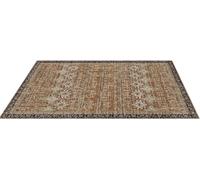 Grand tapis 9 x 12 pieds Tapis antidérapant d'intérieur Vintage brun vert
