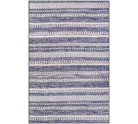 Grand Tapis au Design Ethnique Boho - (290x200 cm) - Velour Multicolore