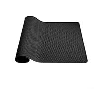 Grand tapis de cuisinière en silicone 71 x 50,8 cm, housse résistante à la chaleur pour cuisinières en verre, tables de cuisson électriques, anti-brûlure, grille de séchage pour comptoir de cuisine
