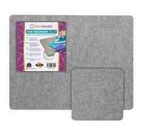 Grand tapis de pressage en laine 45,7 x 61 cm + 25,4 x 25,4 cm taille portable - Tapis de repassage épais pour broderie et patchwork - Fournitures professionnelles, notions et accessoires, pour