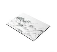 Grand tapis de vaisselle pour comptoir d'évier pour économiser de l'espace | Terre de diatomée très absorbante, protège la verrerie, résistante aux rayures pour la surface, option de couleur blanche et