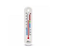 Grand thermomètre extérieur pour jardin, serre, terrasse - Précis et polyvalent pour une utilisation intérieure/extérieure