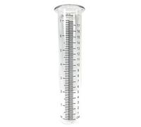 Grand Tube en Verre pour Pluviomètre Verrerie Verrine Gradué avec Mesure en CM 5,7x5,7x22cm
