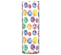 Grand vase en plastique transparent et esthétique en forme de ballon de football pour centre de table de mariage, entrée, étagère, décoration de pendaison de crémaillère