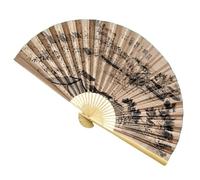 Grand ventilateur mural géant - Décoration de vintage traditionnelle | Grand éventail pliable décoratif pour festivals de musique, fêtes, spectacles, mariages, salons, studios, femmes et hommes