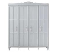 Grande armoire Armoire pour enfants Armoire en bois blanc Armoire en bois Moderne