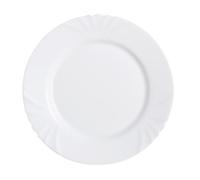 Grande assiette plate blanche 27 5 cm - Cadix - Luminarc Blanc