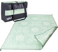 Grande bâche d'extérieur - 270 x 200 cm - Protection de sol d'extérieur à double paroi - Tapis de pique-nique - Protection de sol d'extérieur pour terrasses