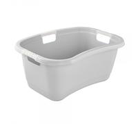 Grande bassine à linge design et ergonomique 50 litres - Gris Clair