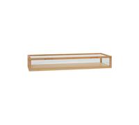 Grande boîte en bois beige, utilitaire, pour bijoux, souvenirs, petits accessoires - Hübsch, View - 80x30x12 cm