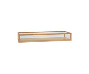 Grande boîte en bois beige, utilitaire, pour bijoux, souvenirs, petits accessoires - Hübsch, View - 80x30x12 cm