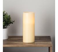 Grande Bougie Pilier LED à Piles en Cire avec Minuterie