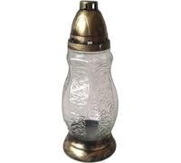grande bougie transparente 4pcs | 5009