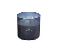Grande bougies à brûler parfumée métallique Wellmark Gris TU
