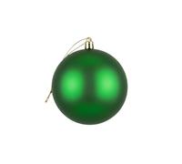 Grande Boule de Noël de 25 cm en PVC incassable avec Finition Mate - Décorations festives à Suspendre pour Sapin de Noël - Décoration Ronde pour décoration d'intérieur de Vacances