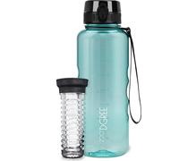 Grande bouteille d'eau XL Bouteille de sport pour la gym, le fitness, le camping et les voyages - Bouteille d'eau 720°DGREE 1.5 litres "uberBottle" Frucht-Infuser crystalClear BPA-free leakless reusab