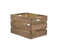 Grande Caisse en bois Vintage Laqué Tablecaddy Securit