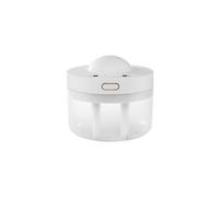 Grande capacité de la brume fraîche 1000ml jet double purificateur d'humidificateur d'air - blanc