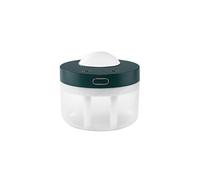 Grande capacité de la brume fraîche 1000ml jet double purificateur d'humidificateur d'air - vert G