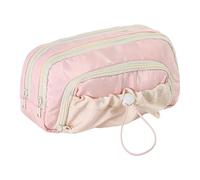 Grande Capacité-sac à Double Zipper, Support Règle | Organisateur Multi-compartiment Pour Collège, Adolescents Du Collège, Filles, Garçons, Accessoires Pour Adultes, Light Pink, riferimento alla