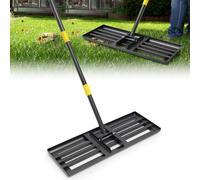 Grande cisaille à gazon, 152 cm, cisaille métallique robuste pour niveler les pelouses, avec une tête de 76 cm, outil multifonctionnel