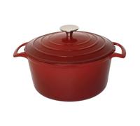 Plat à four rond Vogue rouge grand format 4 litres