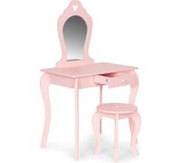 Grande coiffeuse enfant avec miroir pour fille