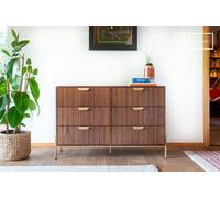 Grande commode en bois foncé Aurora