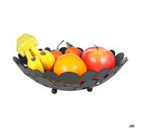 Grande coupe à fruits corbeille à fruits décorative pour comptoir récipient à fruits pour la cuisine et la salle à manger