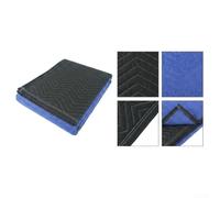 Grande couverture de déménagement 201 x 187 cm Poids lourd 1,33 kg | Rembourrage épais, protection contre les rayures, résistant à l'humidité, idéal pour les meubles lourds