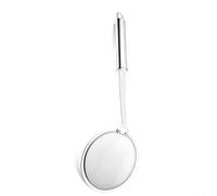 Grande cuillère à fente pour friture - Écumoire en métal avec poignée ergonomique pour la cuisine 32 cm (taille L)