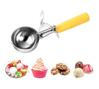 Grande cuillère à glace et biscuits en acier inoxydable
