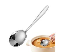 Grande cuillère de cuisine, cuillère de service de cuisine en métal, cuillère de table multifonction lavable au lave-vaisselle, convient pour les festivals, anniversaires, événements en plein air