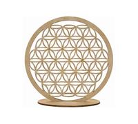 Grande fleur de vie en bois à poser 30 cm