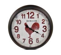 Grande horloge ancienne murale bistro le