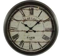 Grande horloge ancienne murale cafe