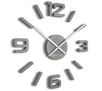 Grande Horloge Murale 3D à Faire soi-même - 50-75 cm (épaisseur 19 mm) - Horloge Murale 3D - Design Moderne - EKO - Décoration pour Bureau, Salon, Chambre à Coucher - Article de décoration