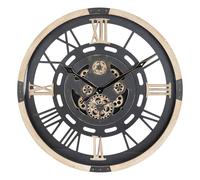 Grande horloge murale avec mécanisme visible KENT, Ø 80 cm